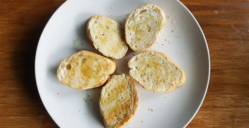 Gedroogd Knoflookchips