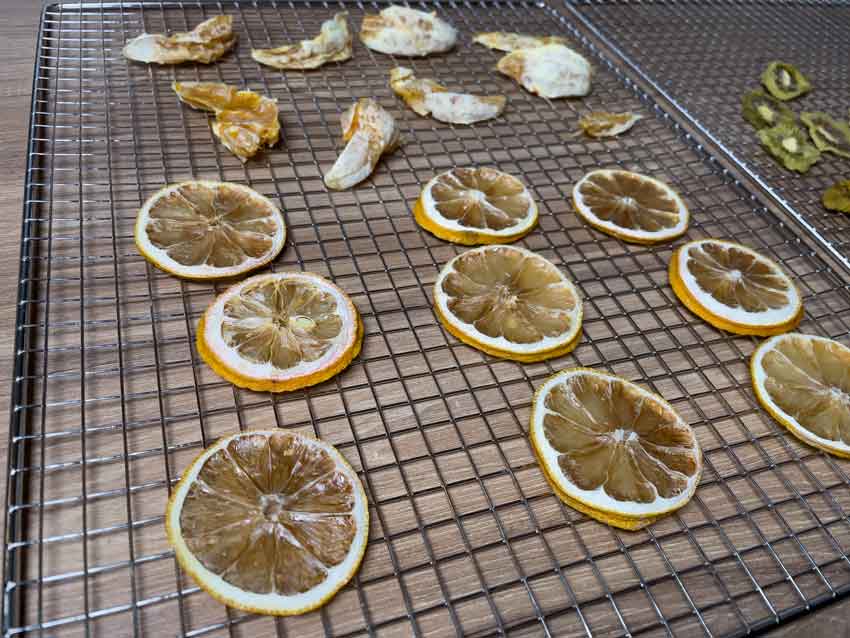 gedroogde citroen