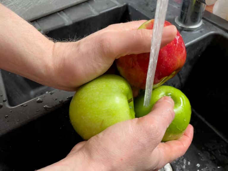 Gedroogde appels Stappenplan met voedseldroger
