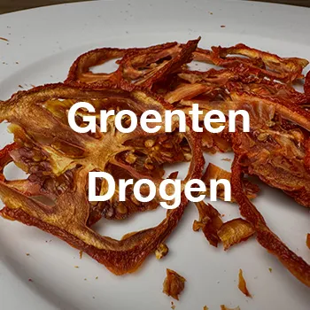 Groenten drogen